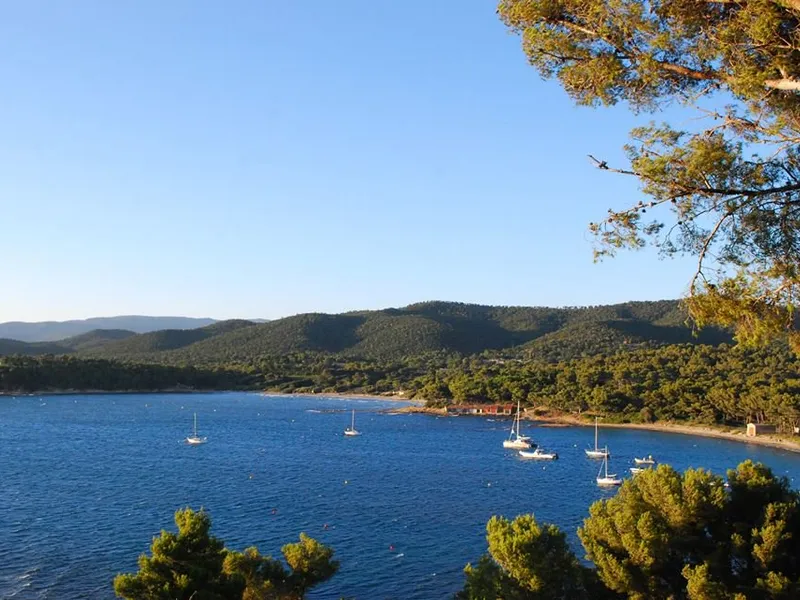 View of the beach