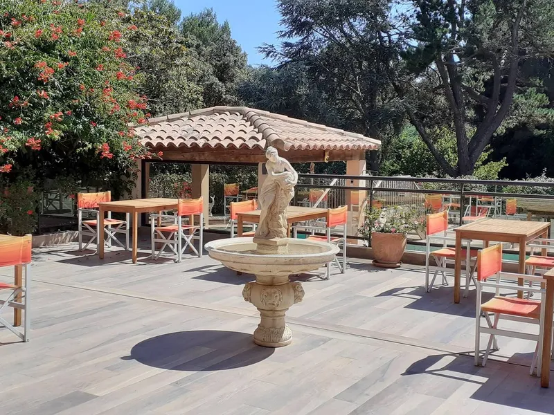 Breakfast terrace