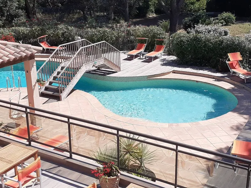 The swimming pool